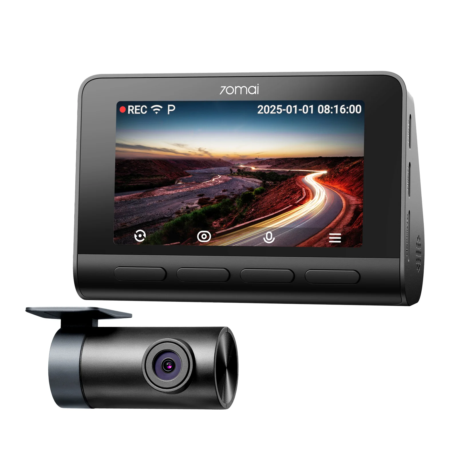 70mai Dash Cam 4K A810S with Sony STARVIS 2 IMX678, License Plate Enhancement, Buffered Emergency Record, Supercapacitor & 4G LTE - Image 14