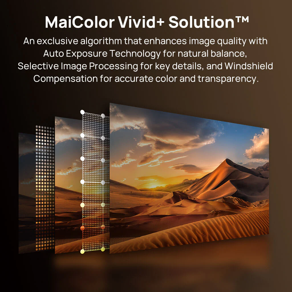 70mai Dash Cam 4K T800 3-Channel w/ Dual 4K, STARVIS 2 IMX678, HDR Night Vision, AI Detection, Emergency Record, 4G LTE & Supercapacitor - Image 17