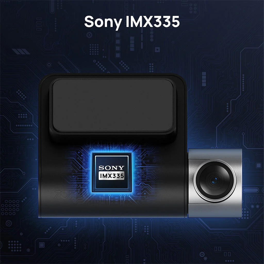 70mai Dash Cam A500S 2.7K HD with 2-Inch Screen & Dual-Channel Supported - Image 10