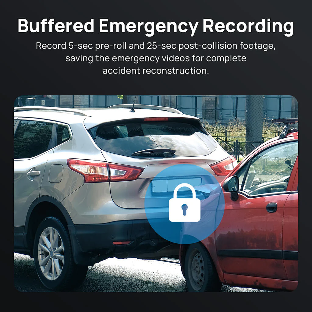 70mai Dash Cam A510 2.7K HD with Sony STARVIS 2, 4G LTE & Dual HDR Supported - Image 11