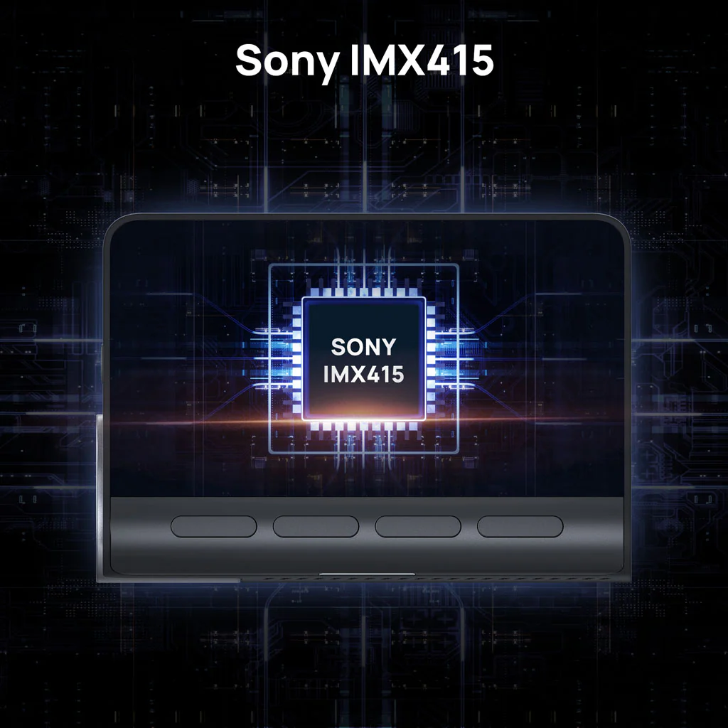 70mai Dash Cam A800S 4K UHD with 3-Inch IPS Screen & Dual-Channel Supported - Image 4