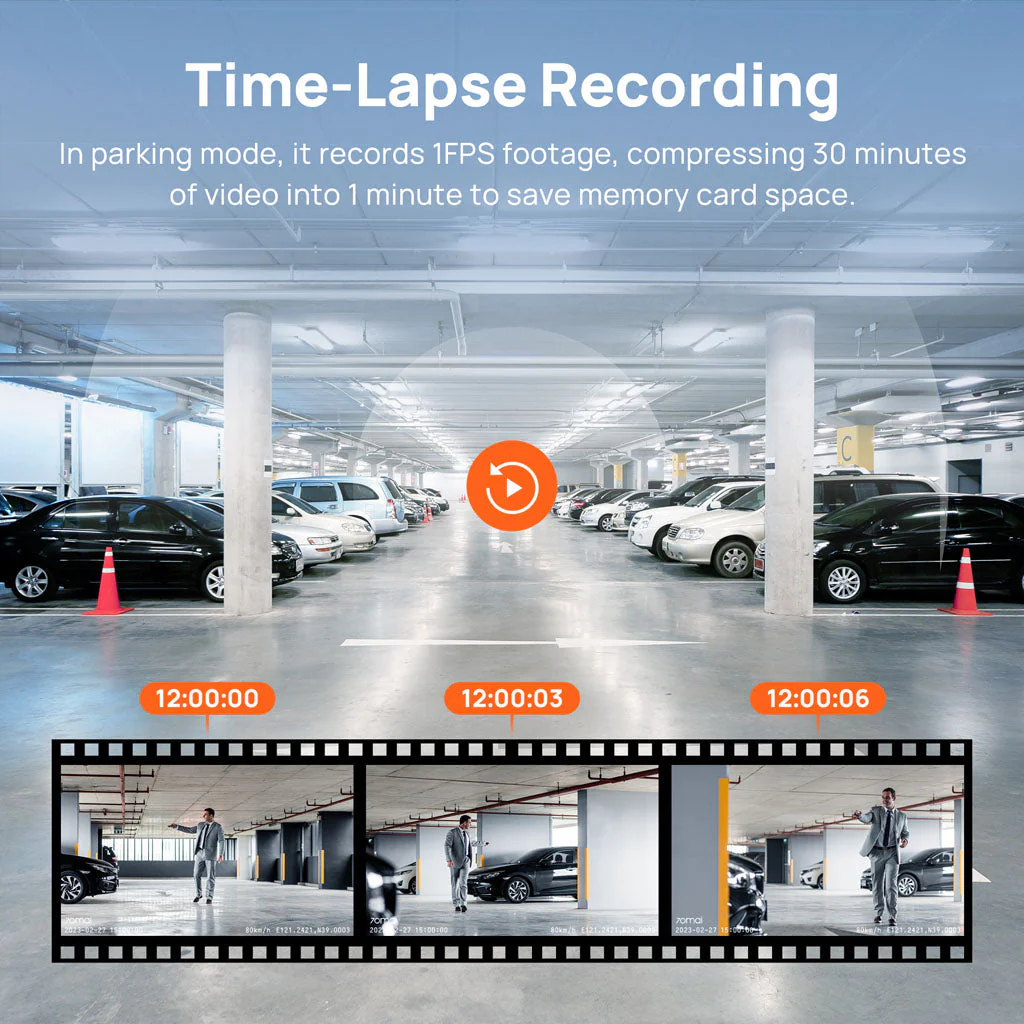 70mai Dash Cam 3 1080P HDR with Sony STARVIS 2 & Voice Control - Image 8