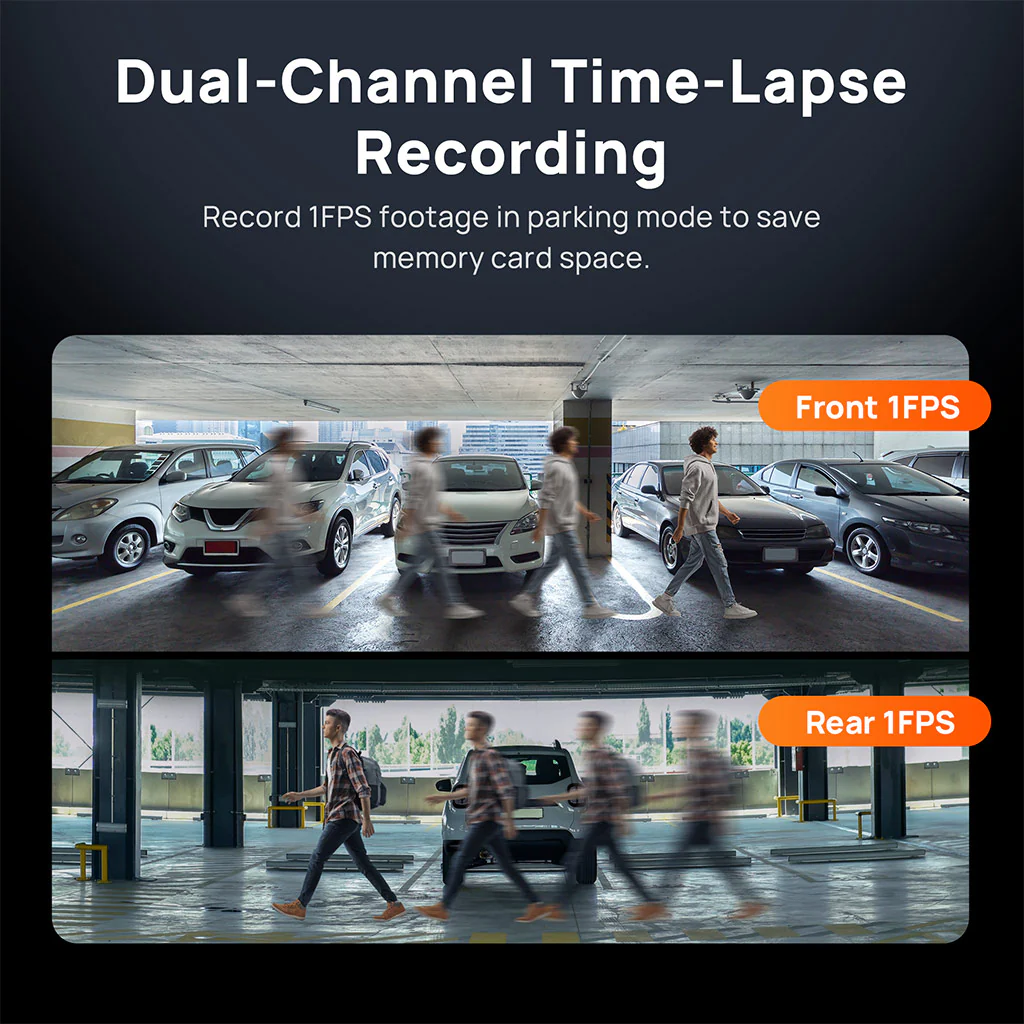 70mai Dash Cam 4K Omni 360° Full View with Dual Sony STARVIS 2, AI 2.0 & 4G LTE Supported - Image 11