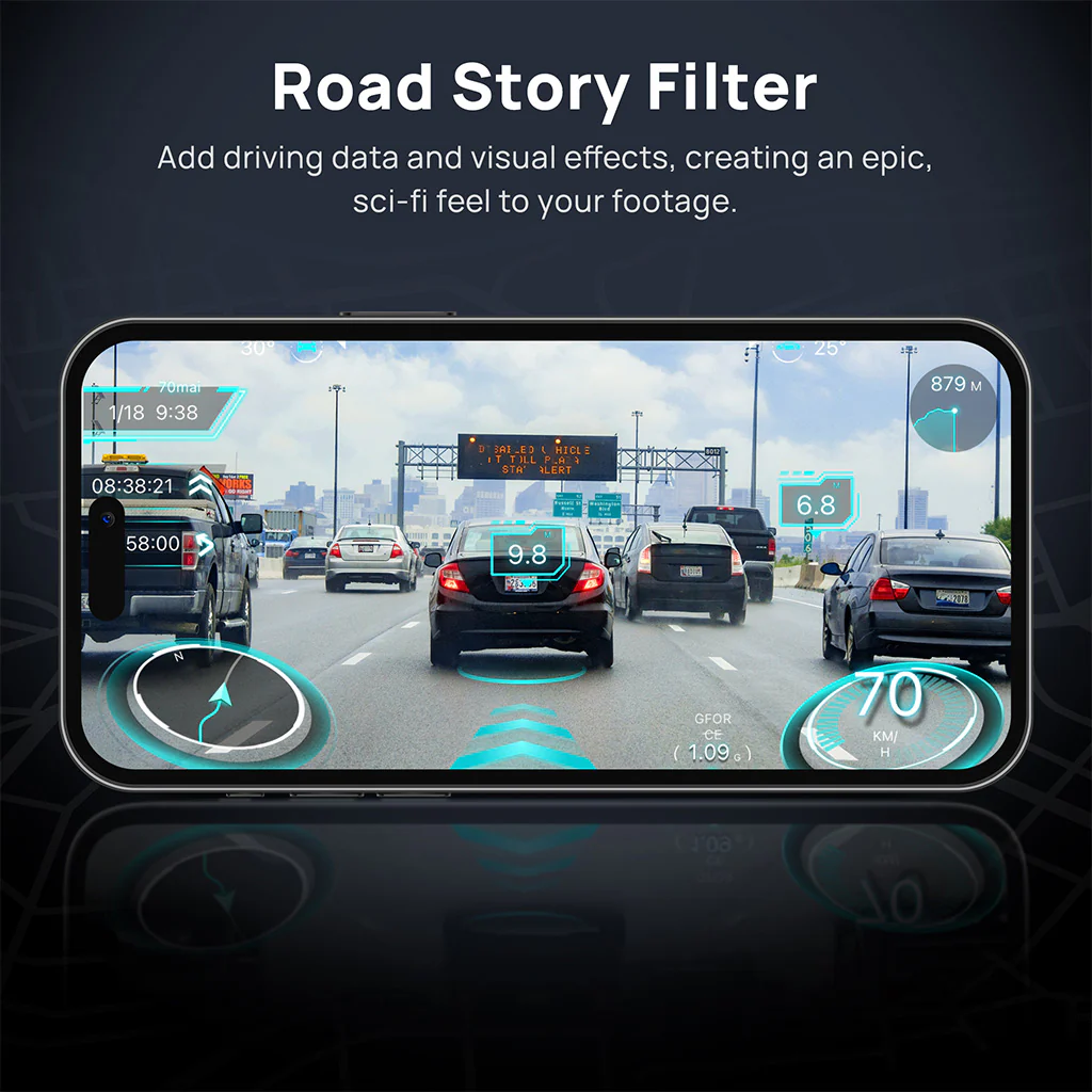 70mai Dash Cam 4K Omni 360° Full View with Dual Sony STARVIS 2, AI 2.0 & 4G LTE Supported - Image 18