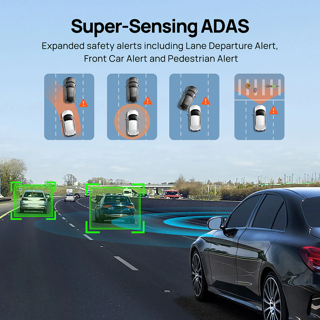 70mai Dash Cam Omni 360° Full View with Built-In eMMC, AI Detection & 4G LTE Supported - Image 6